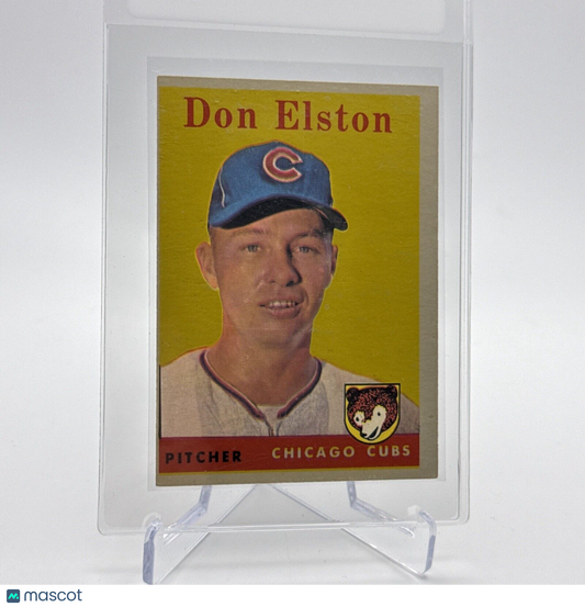 1958 Topps Don Elston Baseball Card #363 EX Quality #4 FREE SHIPPING