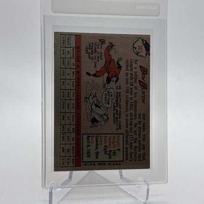 1958 Topps Don Elston Baseball Card #363 EX Quality #4 FREE SHIPPING