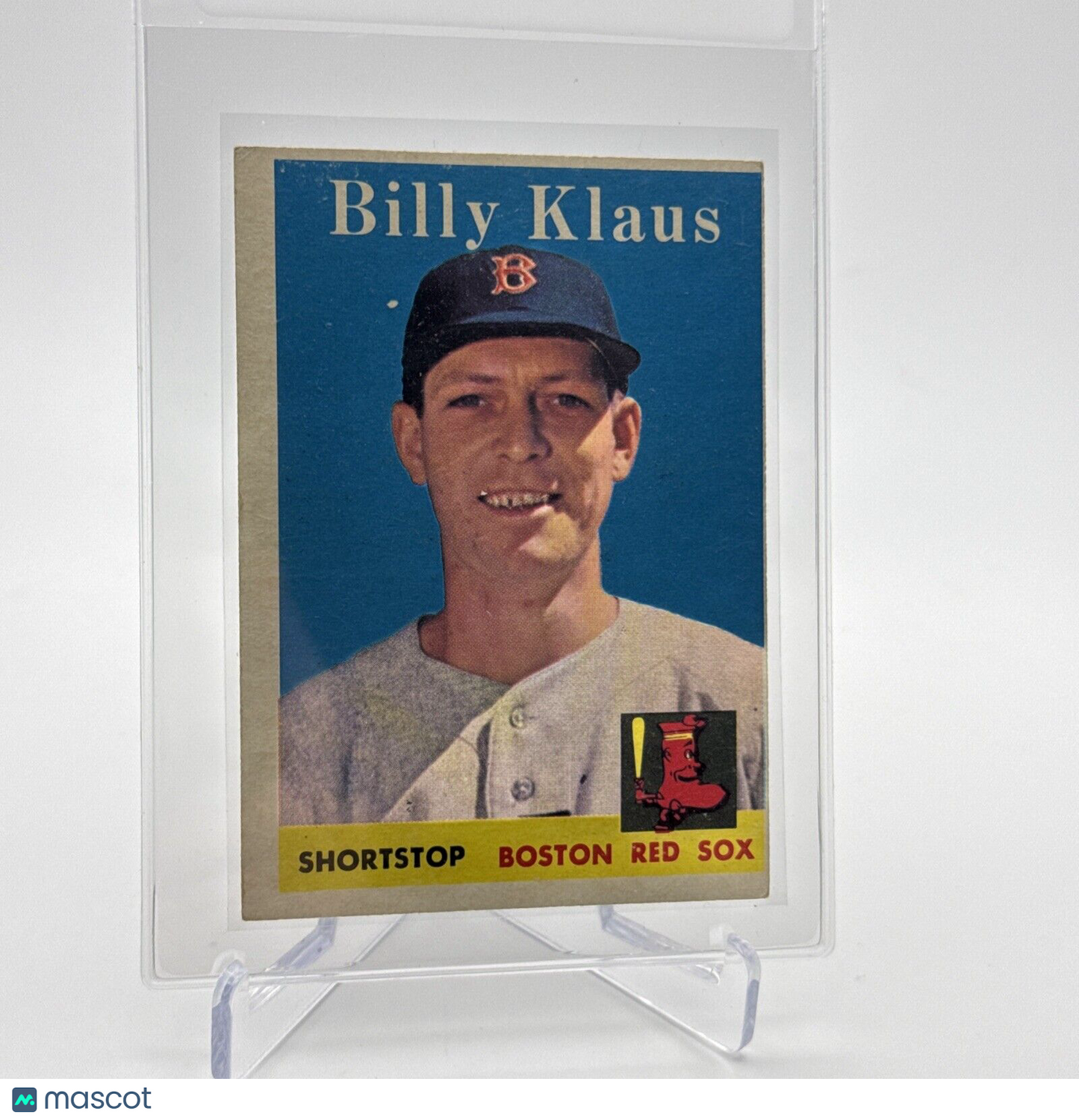 1958 Topps Billy Klaus Baseball Card #89 EX Quality #8 FREE SHIPPING