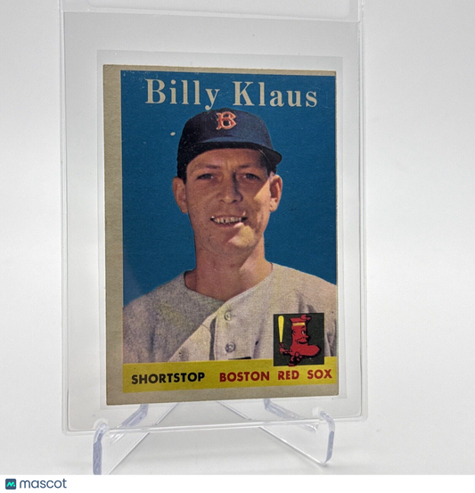 1958 Topps Billy Klaus Baseball Card #89 EX Quality #8 FREE SHIPPING