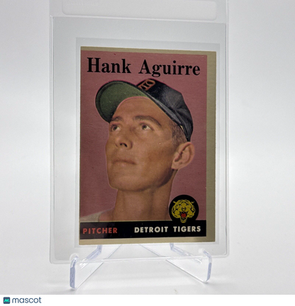 1958 Topps Hank Aguirre Baseball Card #337 EX Quality #3 FREE SHIPPING