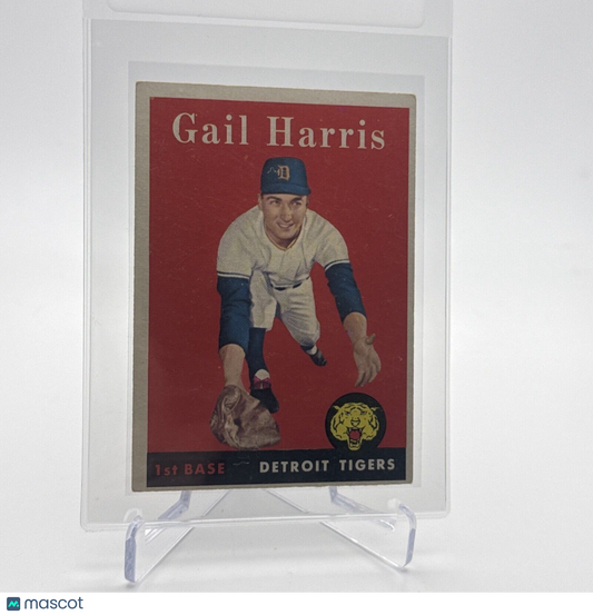 1958 Topps Gail Harris Baseball Card #309 EX Quality FREE SHIPPING
