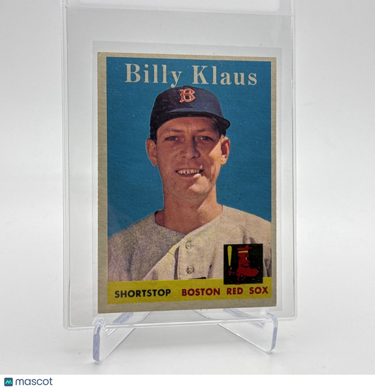 1958 Topps Billy Klaus Baseball Card #89 EX Quality #9 FREE SHIPPING