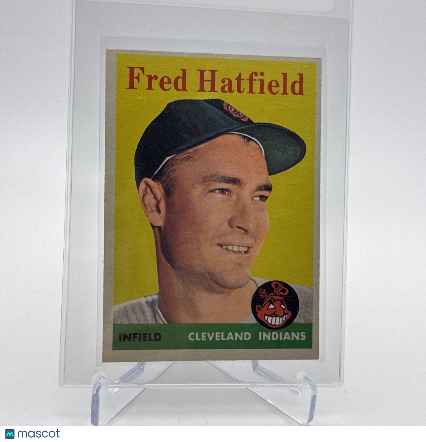 1958 Topps Fred Hatfield Baseball Card #339 EX Quality #2 FREE SHIPPING