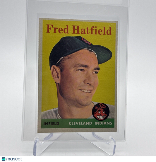 1958 Topps Fred Hatfield Baseball Card #339 EX Quality #2 FREE SHIPPING