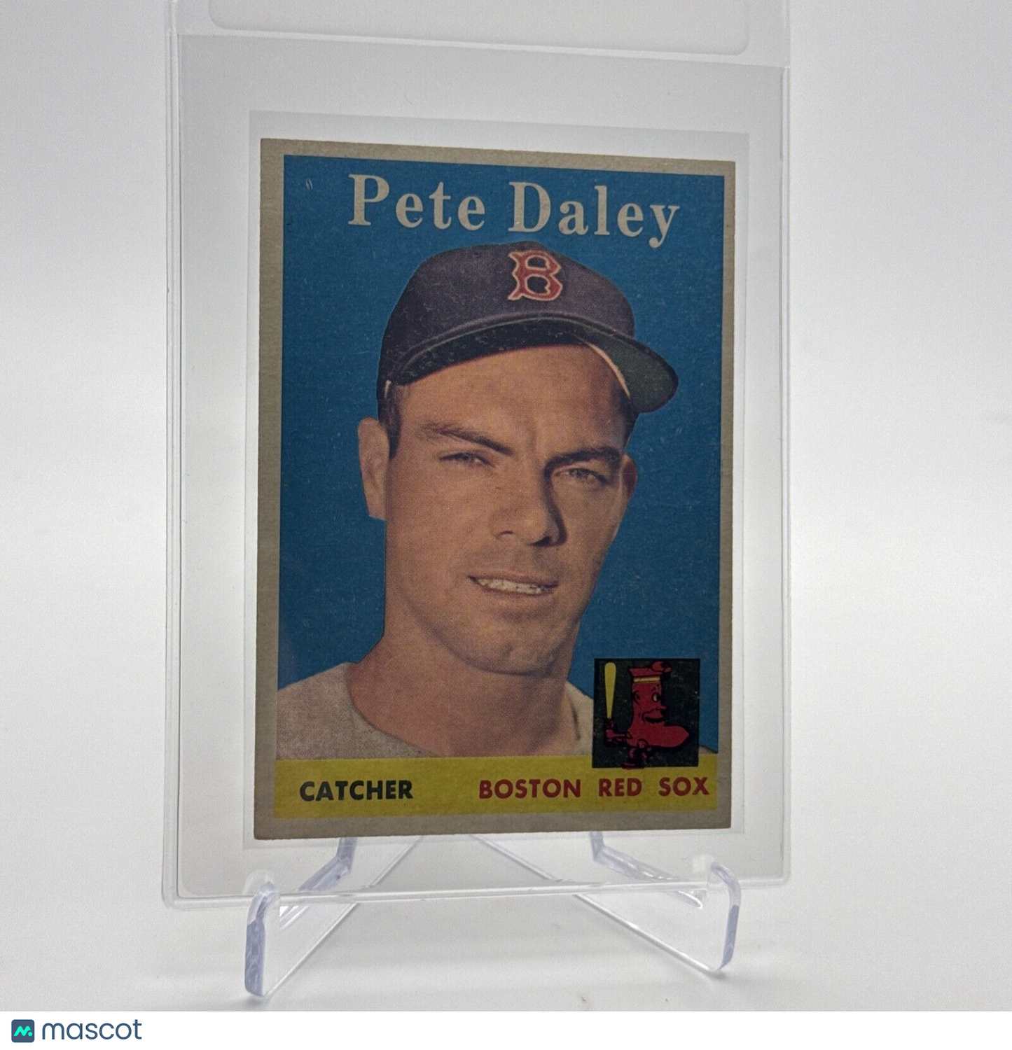 1958 Topps Pete Daley Baseball Card #73 EX Quality #4 FREE SHIPPING
