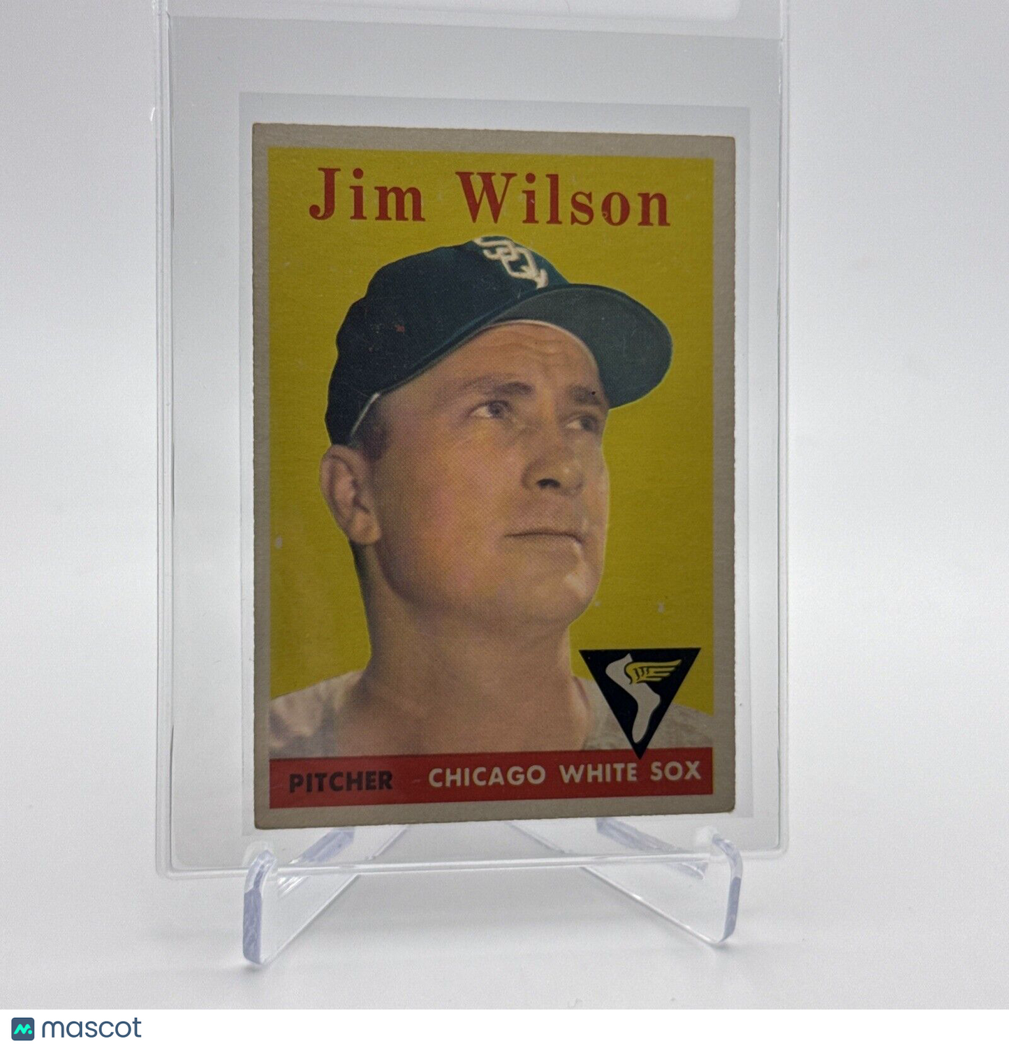 1958 Topps Jim Wilson Baseball Card #163 EX Quality #3 FREE SHIPPING