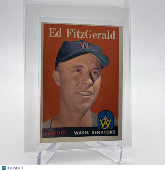 1958 Topps Ed Fitzgerald Baseball Card #236 EX Quality #2 FREE SHIPPING