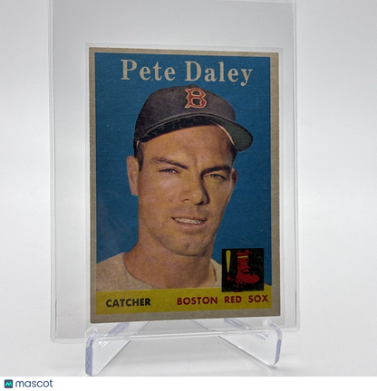 1958 Topps Pete Daley Baseball Card #73 EX Quality #7 FREE SHIPPING