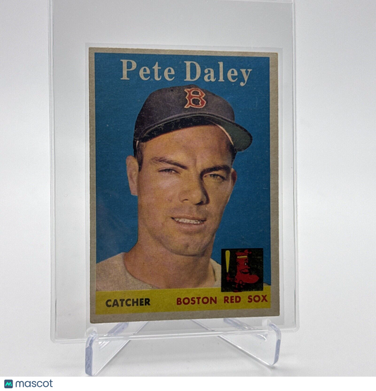 1958 Topps Pete Daley Baseball Card #73 EX Quality #7 FREE SHIPPING