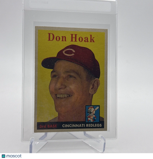 1958 Topps Don Hoak Baseball Card #160 EX Quality #4 FREE SHIPPING