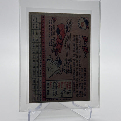 1958 Topps Don Hoak Baseball Card #160 EX Quality #4 FREE SHIPPING
