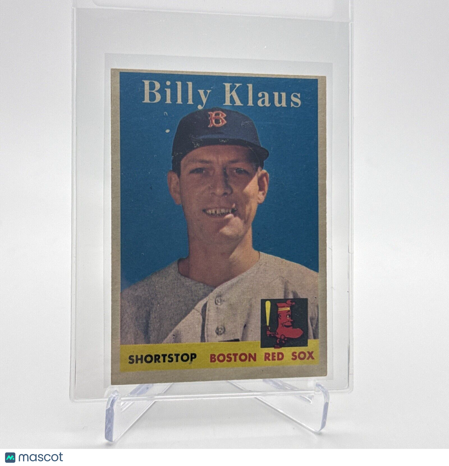 1958 Topps Billy Klaus Baseball Card #89 EX Quality #5 FREE SHIPPING