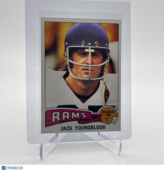 1975 Topps Jack Youngblood Football Card #60 NM Quality FREE SHIPPING