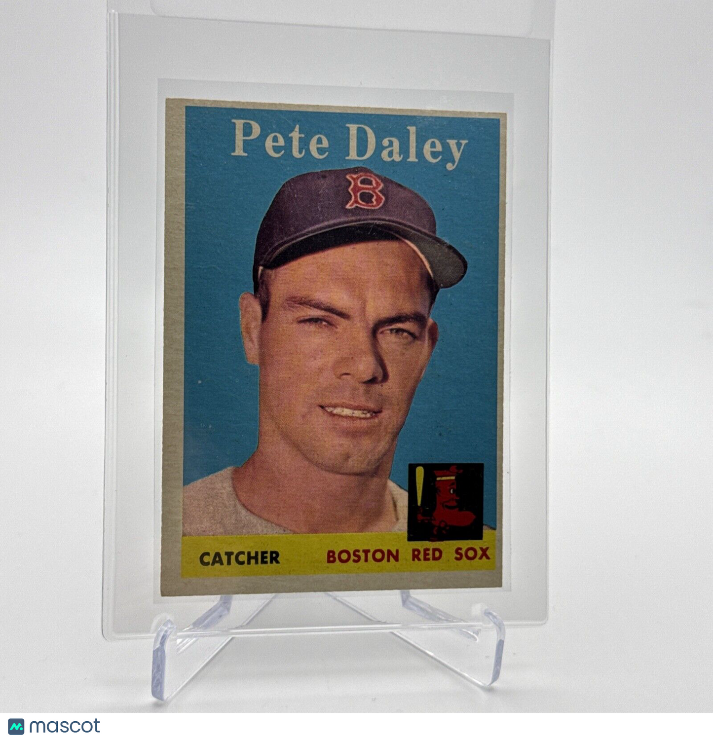 1958 Topps Pete Daley Baseball Card #73 EX Quality #3 FREE SHIPPING