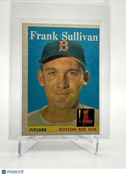 1958 Topps Frank Sullivan Baseball Card #18 EX Quality #5 FREE SHIPPING