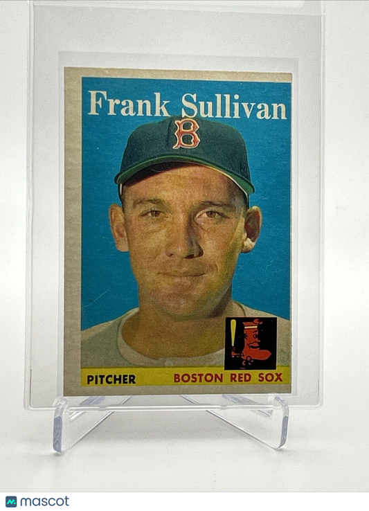 1958 Topps Frank Sullivan Baseball Card #18 EX Quality #5 FREE SHIPPING