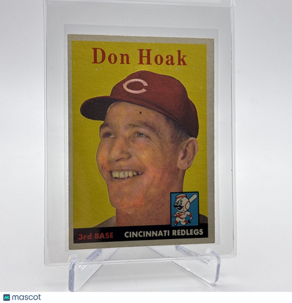 1958 Topps Don Hoak Baseball Card #160 EX Quality #2 FREE SHIPPING