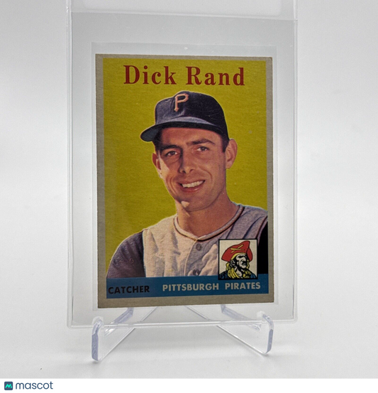 1958 Topps Dick Rand Baseball Card #218 EX Quality #2 FREE SHIPPING