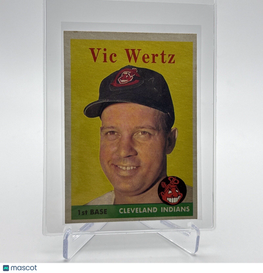 1958 Topps Vic Wertz Baseball Card #170 EX Quality #2 FREE SHIPPING