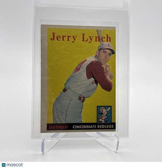 1958 Topps Jerry Lynch Baseball Card #103 EX Quality #2 FREE SHIPPING