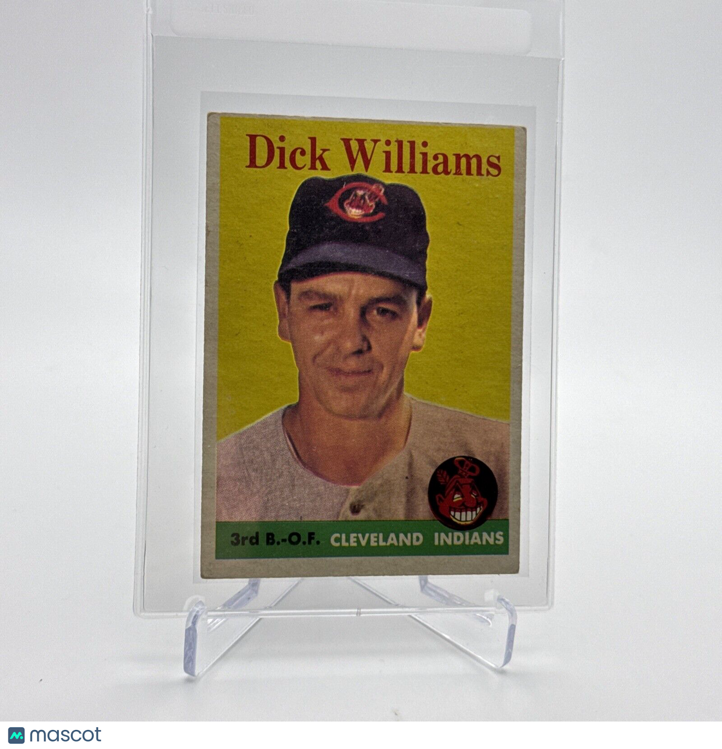 1958 Topps Dick Williams Baseball Card #79 EX Quality #2 FREE SHIPPING