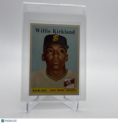 1958 Topps Willie Kirkland Baseball Card #128 EX Quality FREE SHIPPING