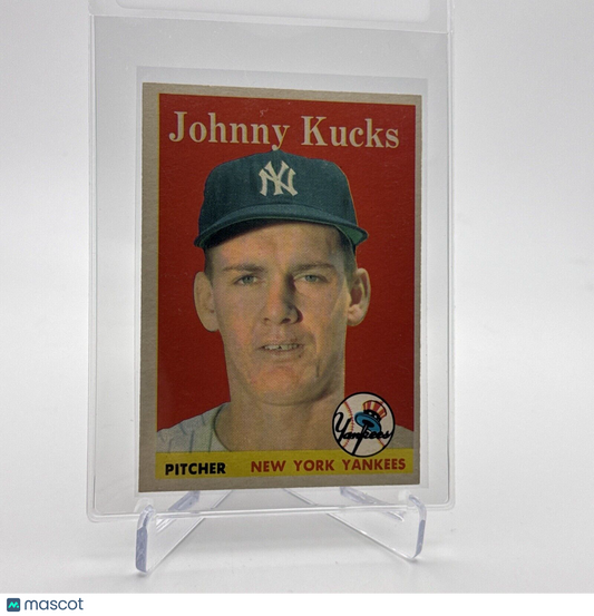 1958 Topps Johnny Kucks Baseball Card #87 EX Quality #6 FREE SHIPPING