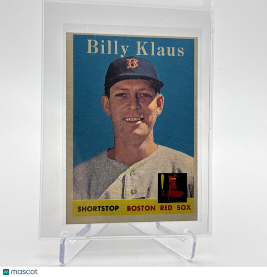 1958 Topps Billy Klaus Baseball Card #89 EX Quality #3 FREE SHIPPING