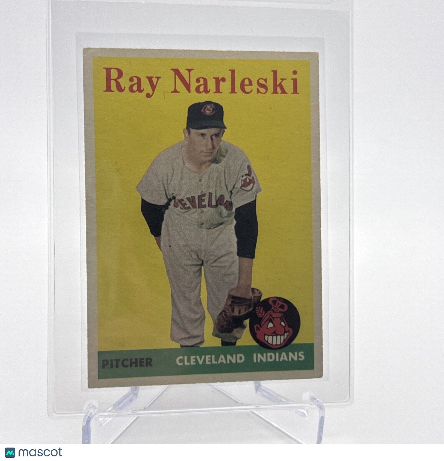1958 Topps Ray Narleski Baseball Card #439 EX Quality FREE SHIPPING