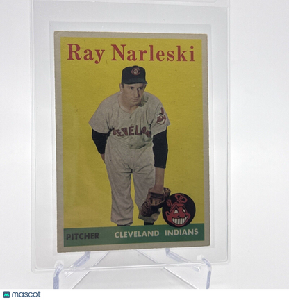 1958 Topps Ray Narleski Baseball Card #439 EX Quality FREE SHIPPING
