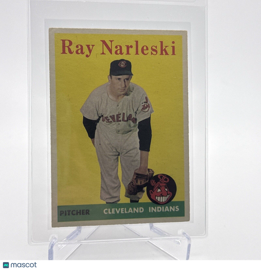 1958 Topps Ray Narleski Baseball Card #439 EX Quality FREE SHIPPING
