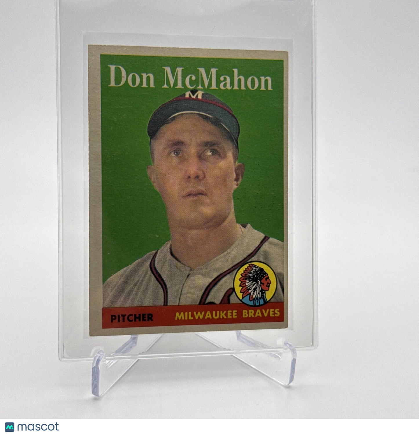 1958 Topps Don McMahon Rookie Baseball Card #147 EX Quality FREE SHIPPING