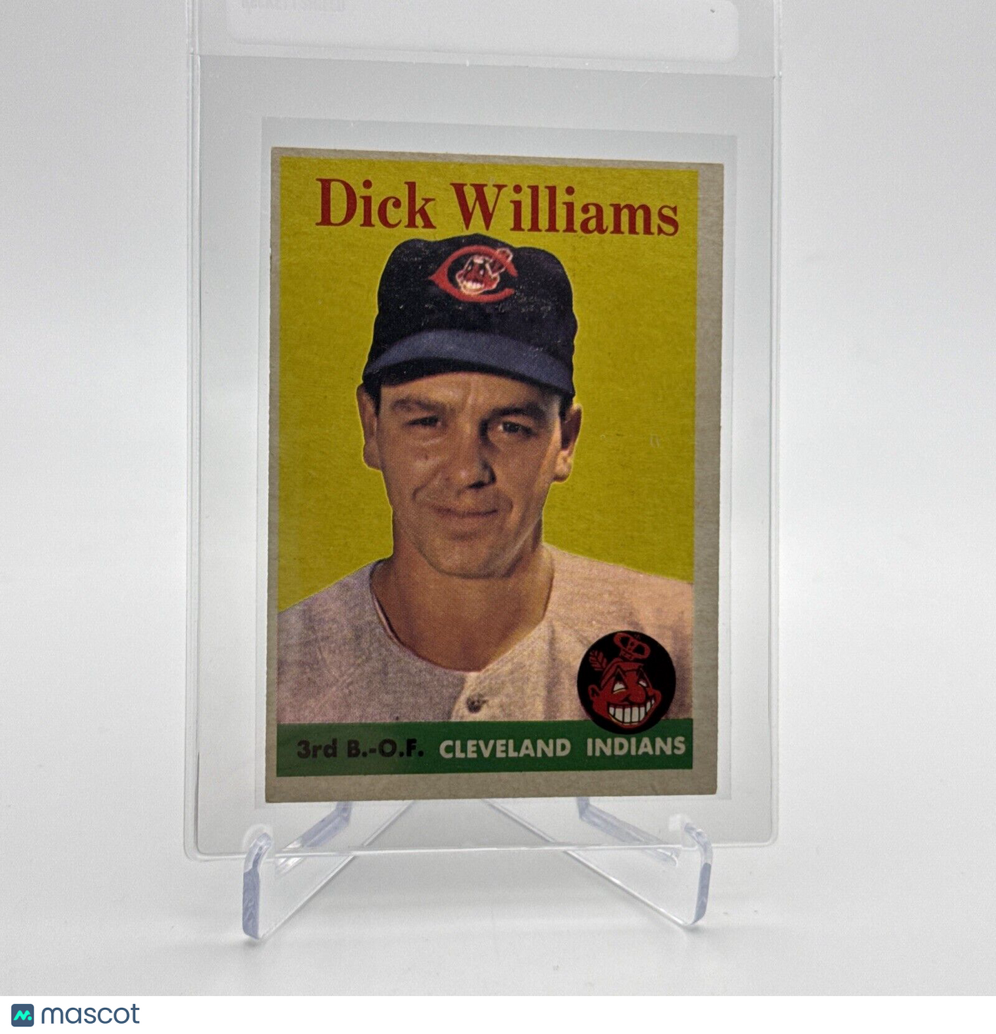 1958 Topps Dick Williams Baseball Card #79 EX Quality #3 FREE SHIPPING