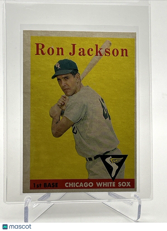 1958 Topps Ron Jackson Baseball Card #26 EX Quality #5 FREE SHIPPING