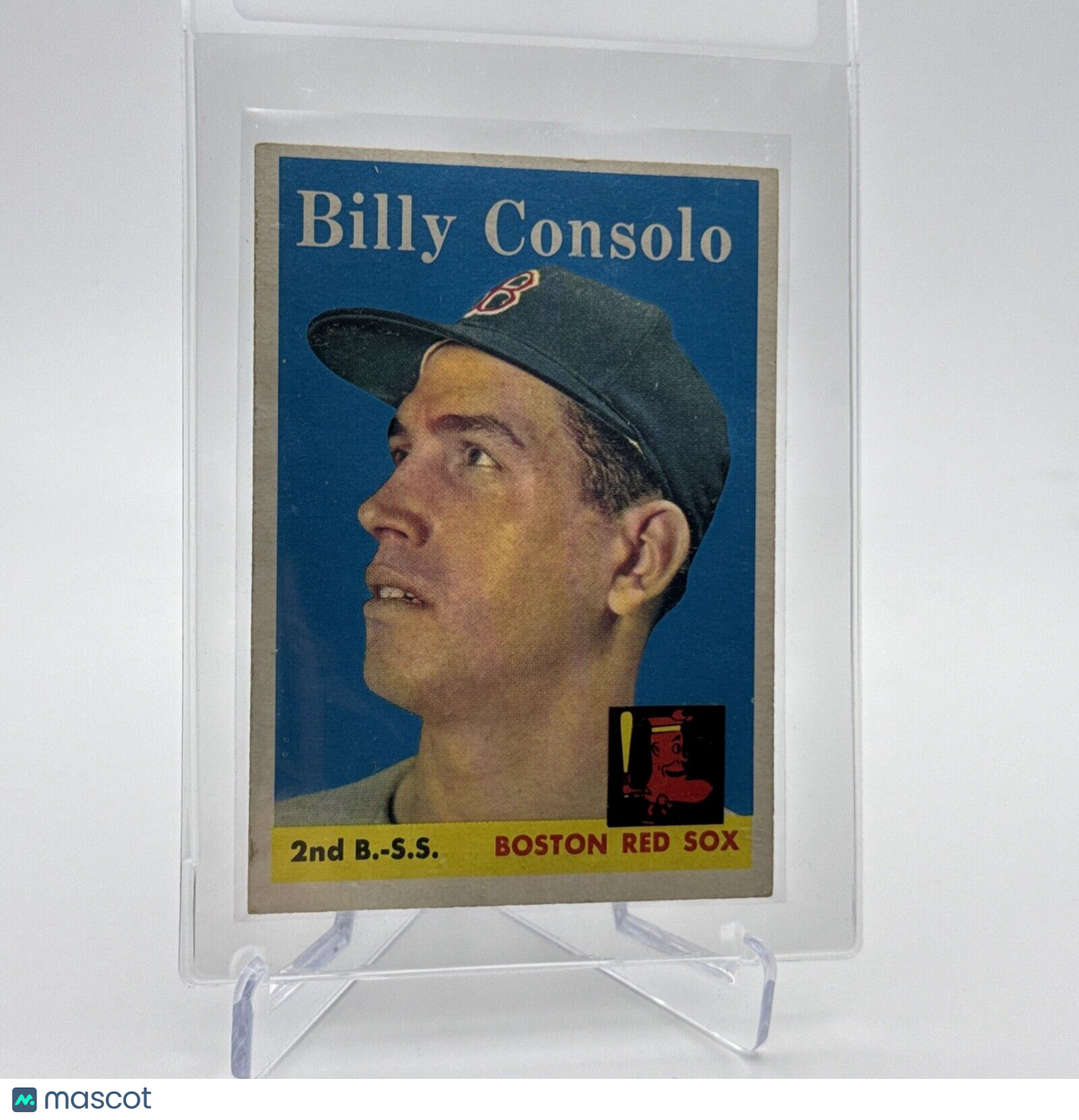 1958 Topps Billy Consolo Baseball Card #148 EX Quality FREE SHIPPING