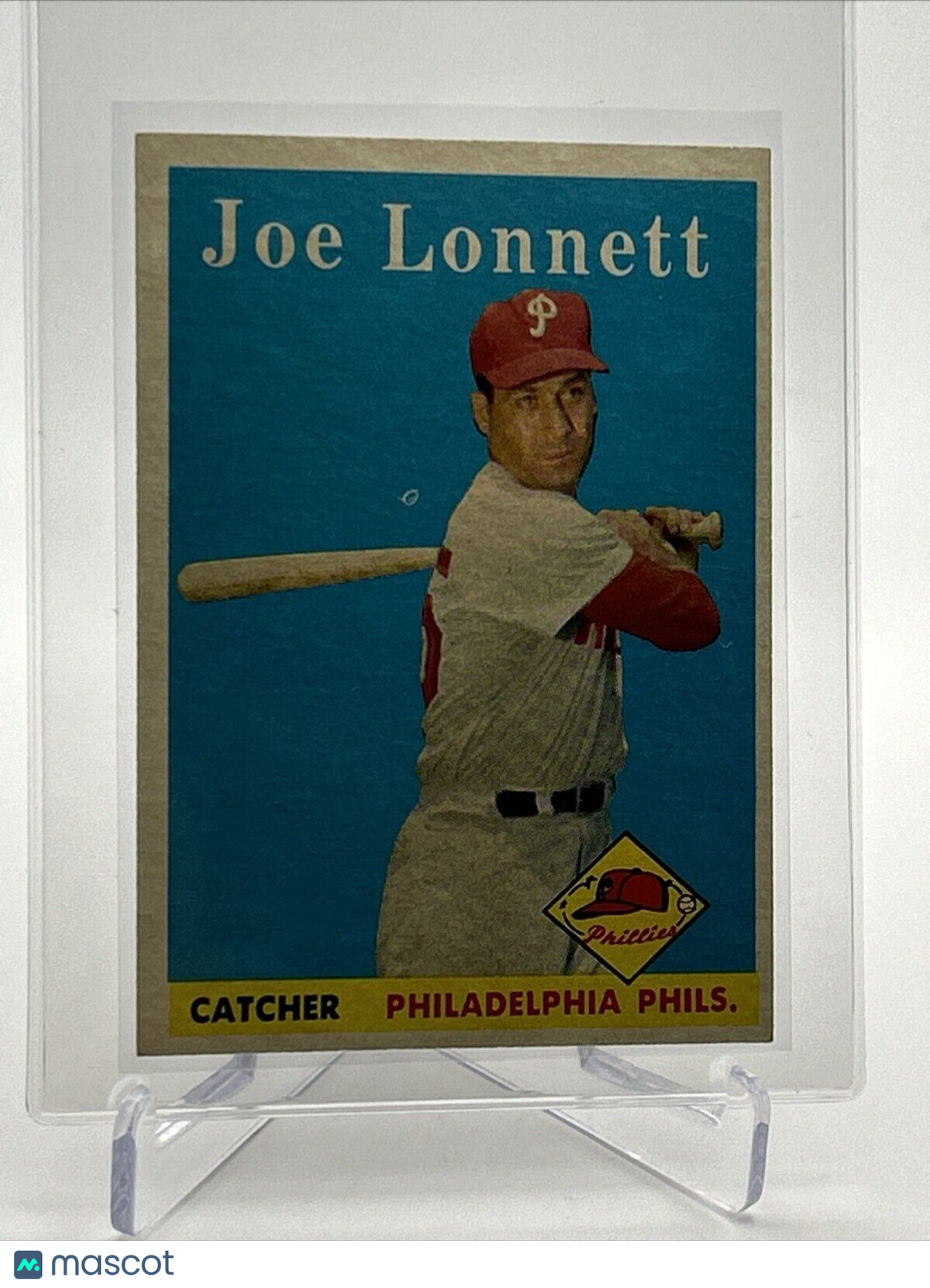 1958 Topps Joe Lonnett Baseball Card #64 EX Quality FREE SHIPPING