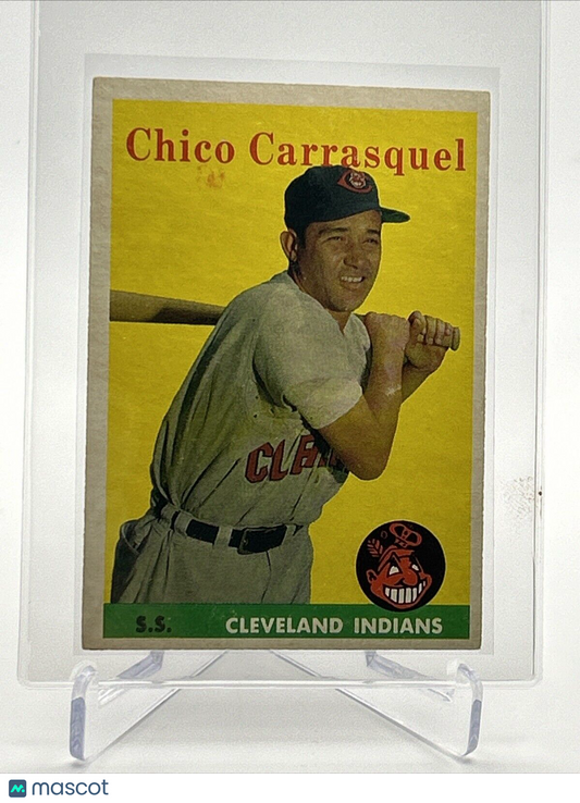 1958 Topps Chico Carrasquel Baseball Card #55 EX Quality #2 FREE SHIPPING