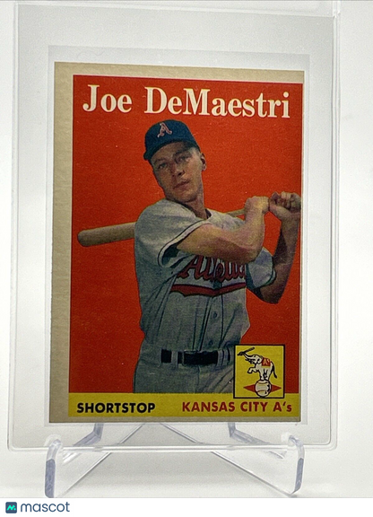 1958 Topps Joe DeMaestri Baseball Card #62 EX Quality #2 FREE SHIPPING