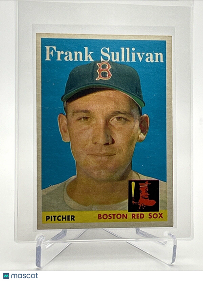 1958 Topps Frank Sullivan Baseball Card #18 EX Quality #3 FREE SHIPPING
