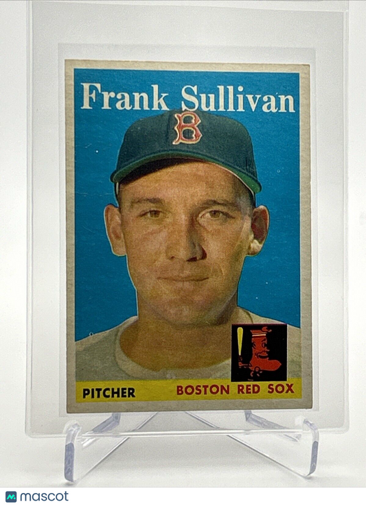 1958 Topps Frank Sullivan Baseball Card #18 EX Quality #3 FREE SHIPPING