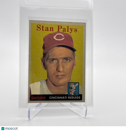 1958 Topps Stan Palys Rookie Baseball Card #126 EX Quality FREE SHIPPING
