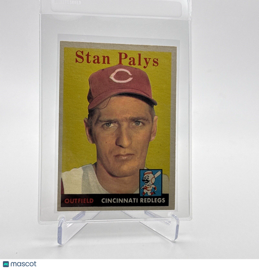 1958 Topps Stan Palys Rookie Baseball Card #126 EX Quality FREE SHIPPING