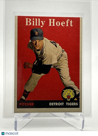 1958 Topps Billy Hoeft Baseball Card #13 EX Quality #3 FREE SHIPPING