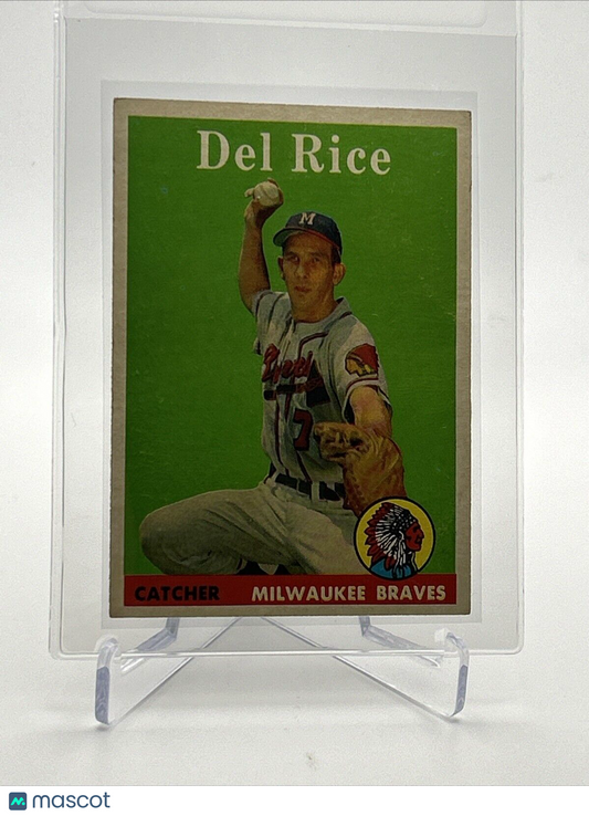 1958 Topps Del Rice Baseball Card #51 EX Quality #2 FREE SHIPPING