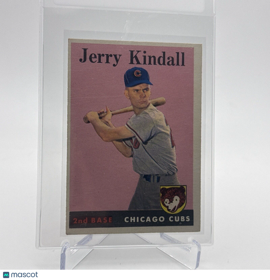 1958 Topps Jerry Kindall Rookie Baseball Card #221 EX Quality FREE SHIPPING