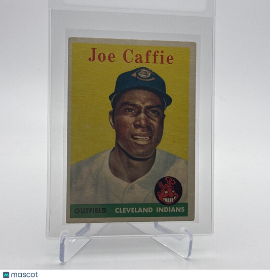 1958 Topps Joe Caffie Baseball Card #182 EX Quality #4 FREE SHIPPING