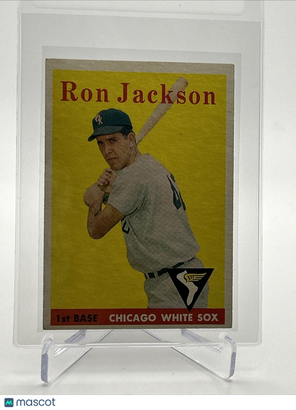 1958 Topps Ron Jackson Baseball Card #26 EX Quality FREE SHIPPING