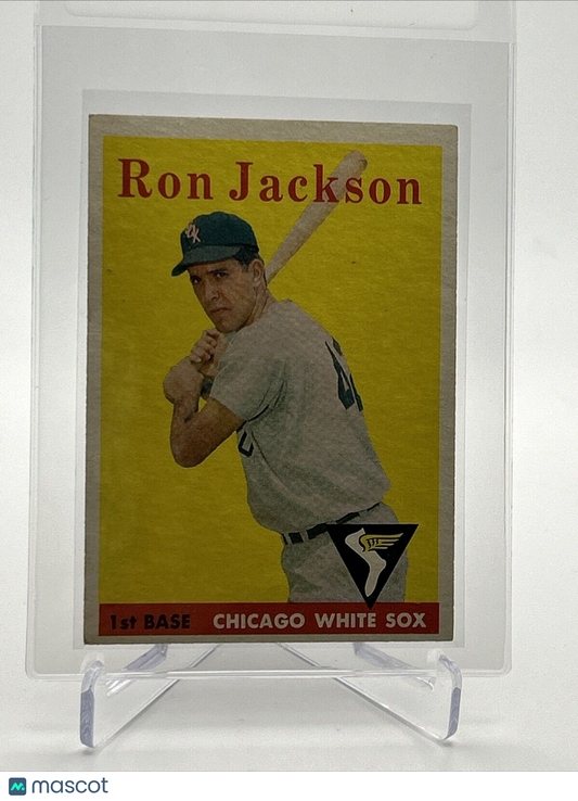 1958 Topps Ron Jackson Baseball Card #26 EX Quality FREE SHIPPING