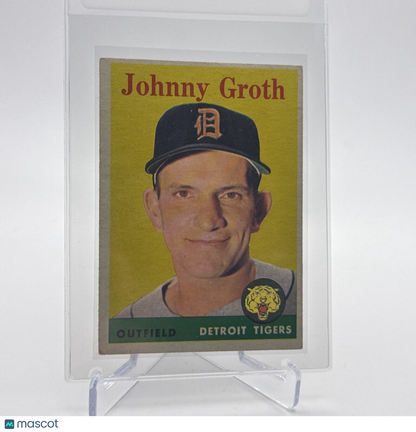 1958 Topps Johnny Groth Baseball Card #262 EX Quality FREE SHIPPING